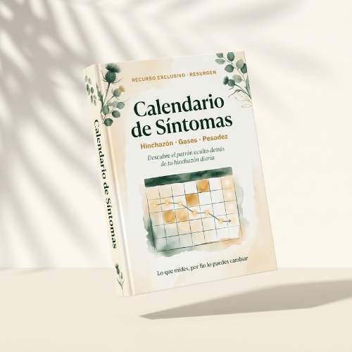 Calendario de Síntomas: Hinchazón, Gases y Pesadez